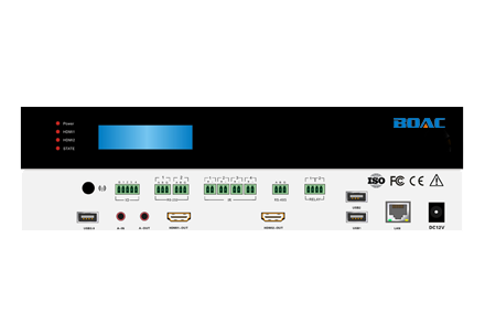 4K光纖分布式輸出節點